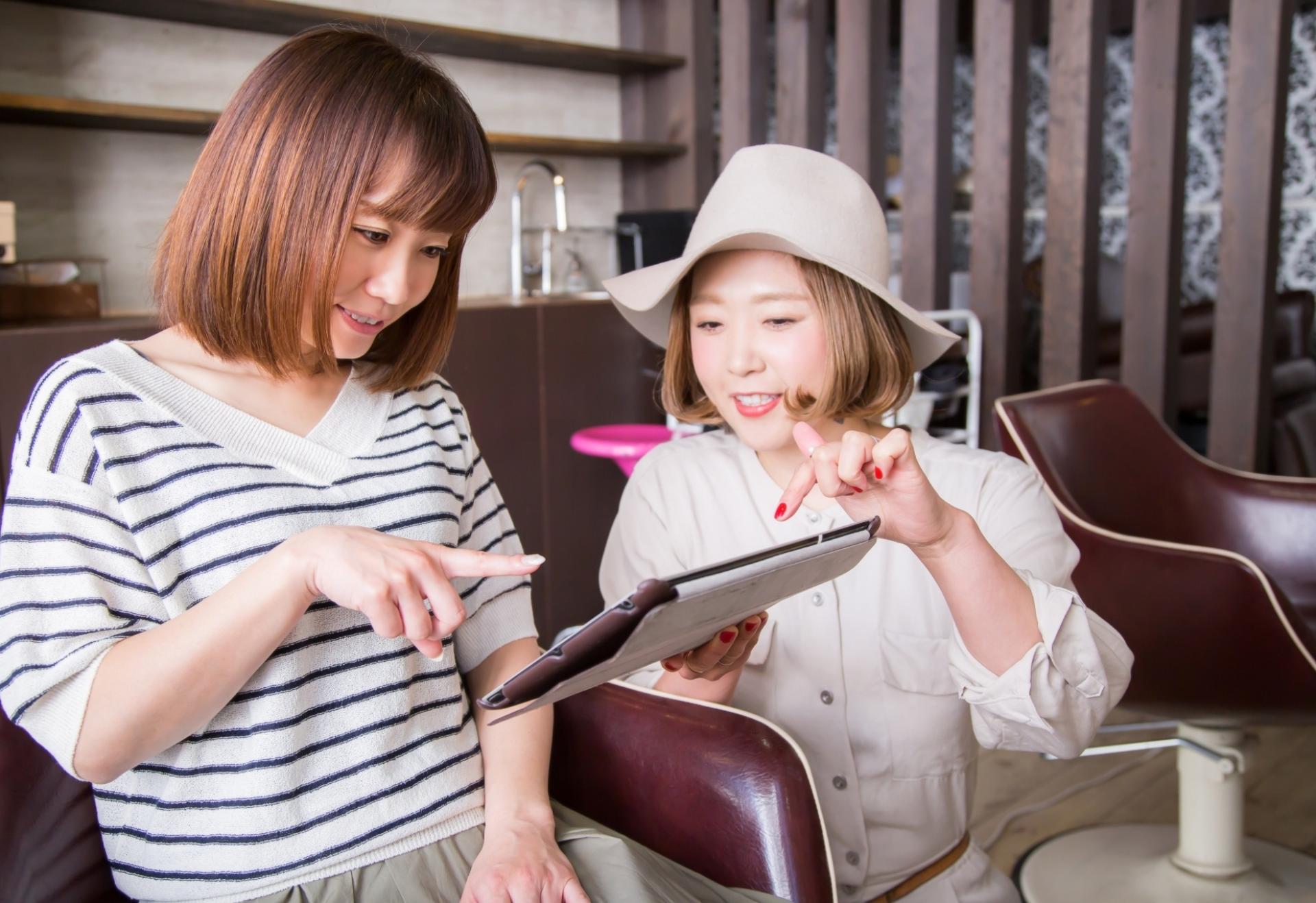 スタイリングのアドバイス | 愛知県新城の美容院ならen hair.